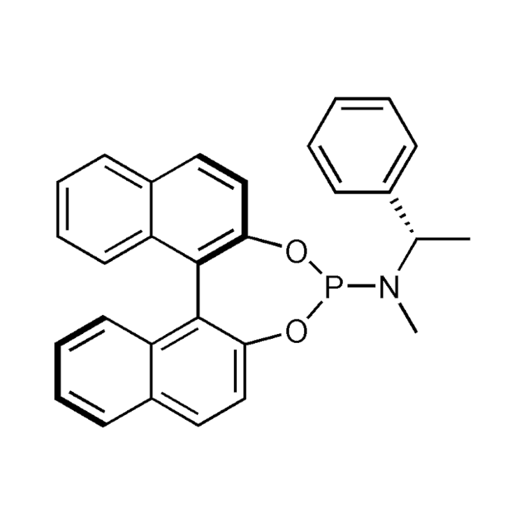 Structure of 874221-90-6 | (11bR)���-N-���Methyl-���N-���[(S)���-���1-phenylethyl]���-���dinaphtho[2,���1-���d:1',���2'-���f]���[1,���3,���2]���dioxaphosphepin-���4-���amine