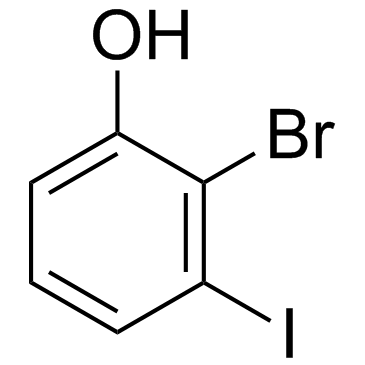 Structure of 863870-88-6 | 2-Bromo-3-iodophenol
