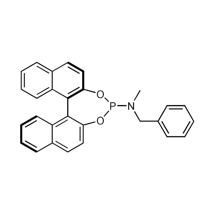 Structure of 1221902-06-2 | (11bR)-N-benzyl-N-methyldinaphtho[2,1-d:1',2'-f][1,3,2]dioxaphosphepin-4-amine