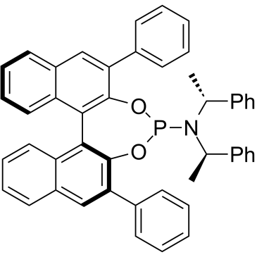 (11bS)- 2,6-diphenyl-N,N-bis[(1R)-1-phenylethyl]-dinaphtho[2,1-d:1',2'-f][1,3,2]dioxaphosphepin-4-amine