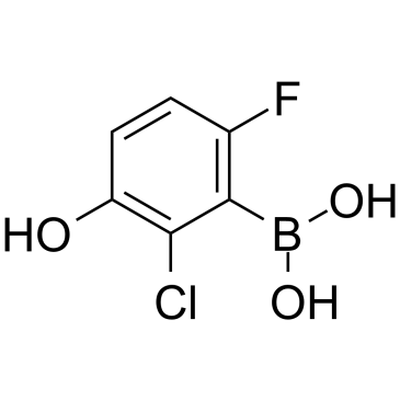 (2-Chloro-6-fluoro-3-hydroxyphenyl)boronic acid