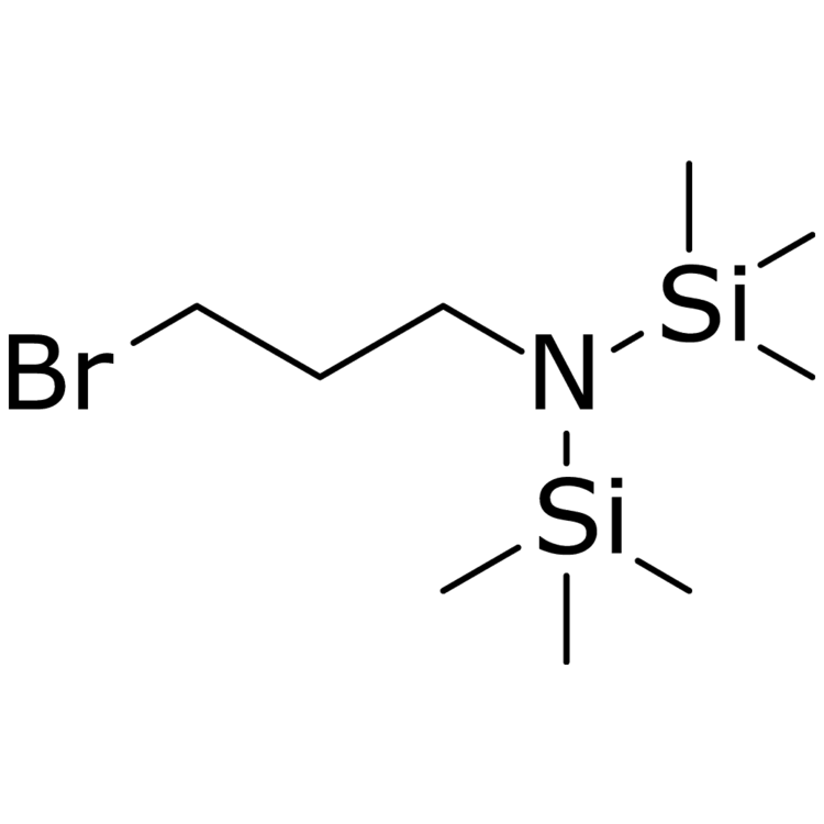 Structure of 172851-95-5 | 3-Bromo-N,N-bis(trimethylsilyl)propan-1-amine
