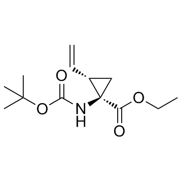 (1R,2S)-rel-Ethyl 1-((tert-butoxycarbonyl)amino)-2-vinylcyclopropanecarboxylate