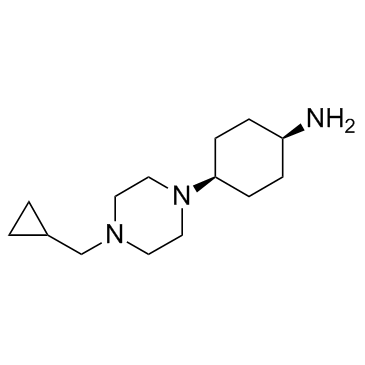 (1S,4S)-4-(4-(cyclopropylmethyl)piperazin-1-yl)cyclohexanamine