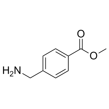 Structure of 18469-52-8 | Methyl 4-(aminomethyl)benzoate