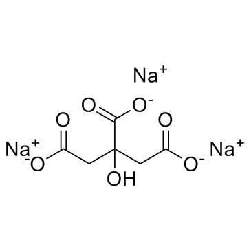 Structure of 68-04-2 | Trisodium citrate