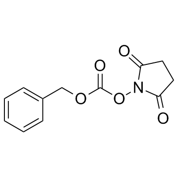 Structure of 13139-17-8 | Benzyl (2,5-dioxopyrrolidin-1-yl) carbonate
