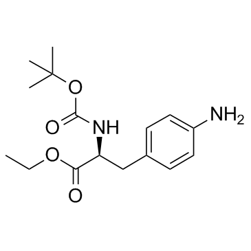 (S)-ethyl 3-(4-aminophenyl)-2-(tert-butoxycarbonylamino)propanoate