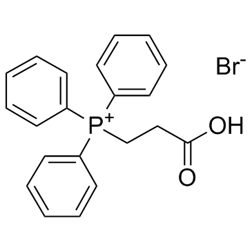 Structure of 51114-94-4 | (2-Carboxyethyl)triphenylphosphonium bromide