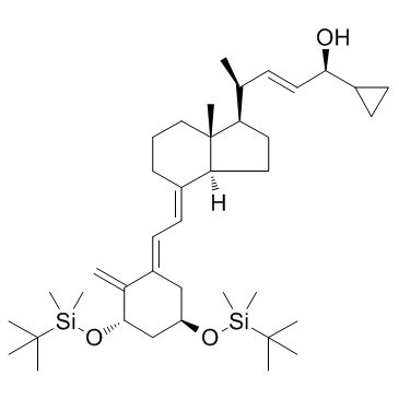 (1S,4S,E)-4-((1R,3aS,7aR,E)-4-((E)-2-((3S,5R)-3,5-bis(tert-butyldimethylsilyloxy)-2-methylenecyclohexylidene)ethylidene)-7a-methyloctahydro-1H-inden-1-yl)-1-cyclopropylpent-2-en-1-ol