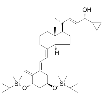 (1R,4R,E)-4-((1R,3aS,7aR,E)-4-((E)-2-((3S,5R)-3,5-bis(tert-butyldimethylsilyloxy)-2-methylenecyclohexylidene)ethylidene)-7a-methyloctahydro-1H-inden-1-yl)-1-cyclopropylpent-2-en-1-ol