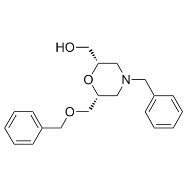 ((2S,6R)-4-benzyl-6-(benzyloxymethyl)morpholin-2-yl)methanol