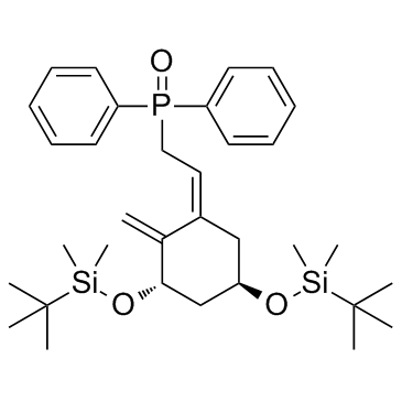 ((Z)-2-((3S,5R)-3,5-bis((tert-butyldimethylsilyl)oxy)-2-methylenecyclohexylidene)ethyl)diphenylphosphine oxide