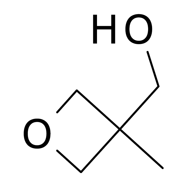 Structure of 3143-02-0 | (3-Methyloxetan-3-yl)methanol