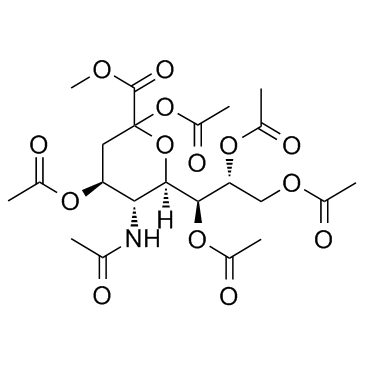(1S,2R)-1-((2R,3R,4S)-3-acetamido-4,6-diacetoxy-6-(methoxycarbonyl)tetrahydro-2H-pyran-2-yl)propane-1,2,3-triyl triacetate