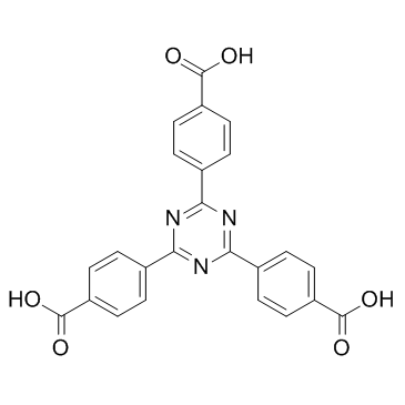 Structure of 61414-16-2 | 2,4,6-Tris(4-carboxyphenyl)-1,3,5-triazine