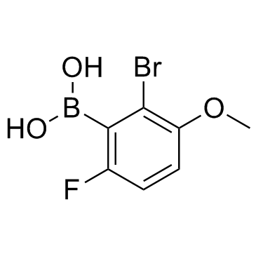 (2-Bromo-6-fluoro-3-methoxyphenyl)boronic acid