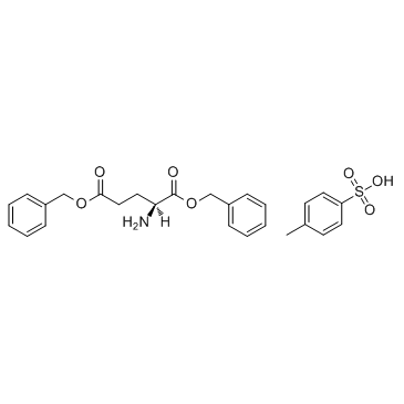 Structure of 2791-84-6 | Dibenzyl L-glutamate tosylate