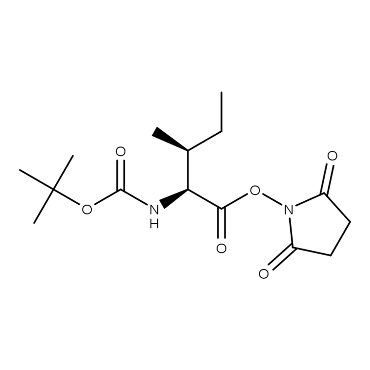 (2,5-dioxopyrrolidin-1-yl) (2S,3S)-3-methyl-2-[(2-methylpropan-2-yl)oxycarbonylamino]pentanoate