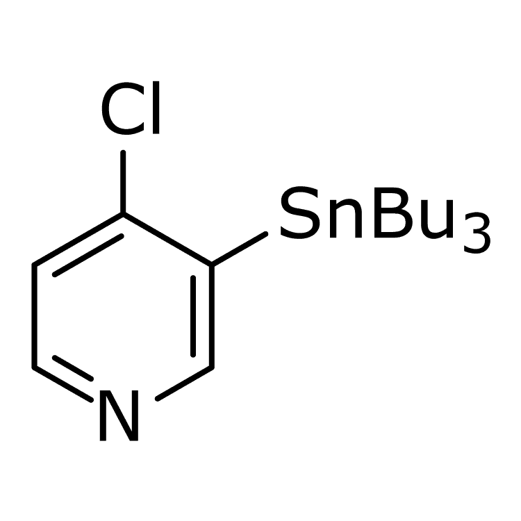 Structure of 206115-40-4 | 4-Chloro-3-(tributylstannyl)pyridine
