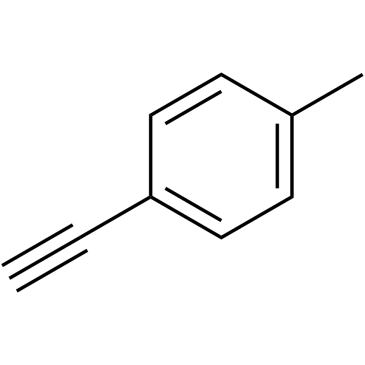 Structure of 766-97-2 | 1-Ethynyl-4-methylbenzene