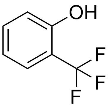 Structure of 444-30-4 | 2-(Trifluoromethyl)phenol