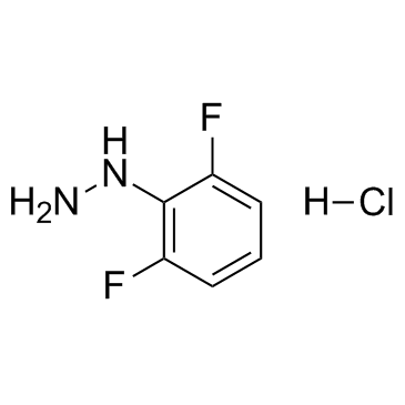Structure of 502496-26-6 | (2,6-Difluorophenyl)hydrazine hydrochloride