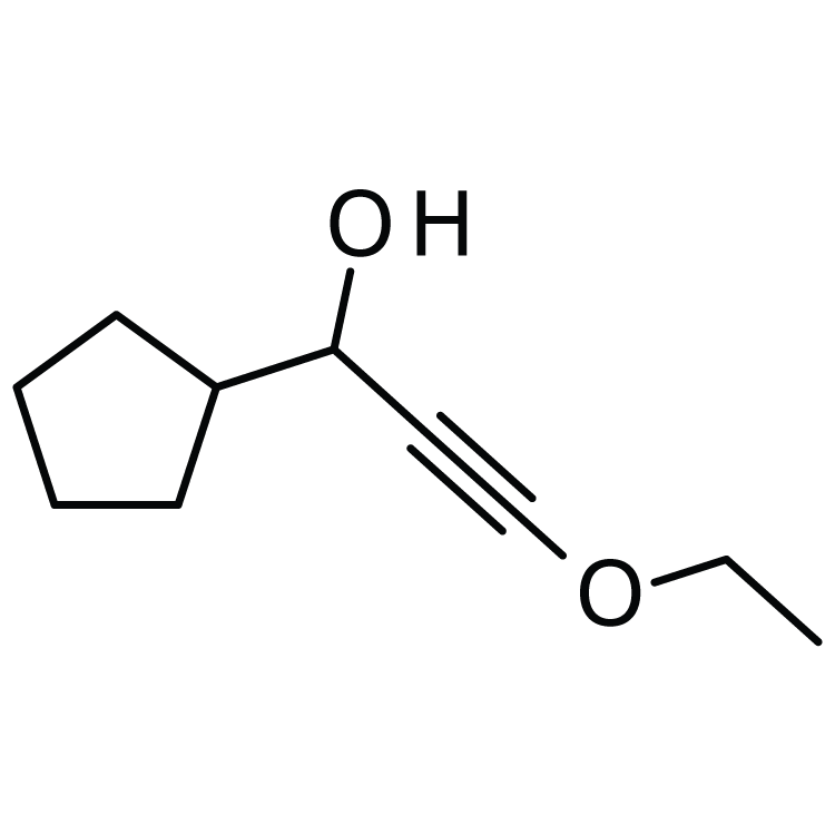 Structure of 1038404-02-2 | a-(2-Ethoxyethynyl)-cyclopentanemethanol