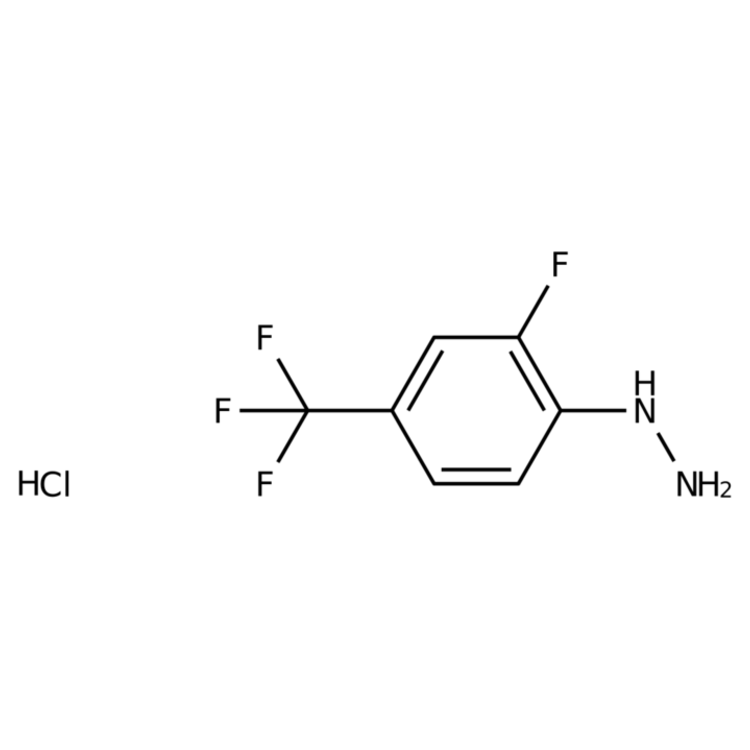 (2-Fluoro-4-(trifluoromethyl)phenyl)hydrazine hydrochloride