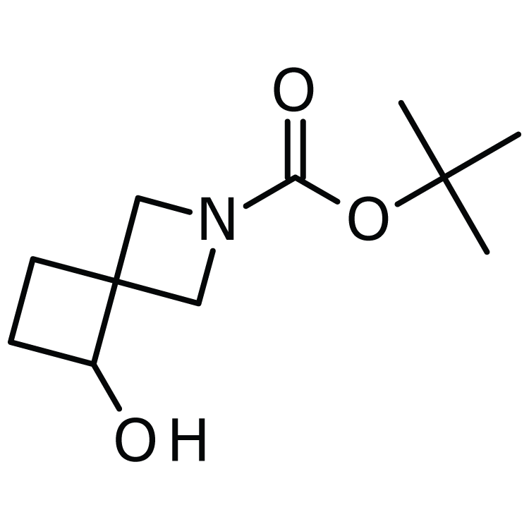 Structure of 1330764-31-2 | 2-Boc-5-hydroxy-2-azaspiro[3.3]heptane