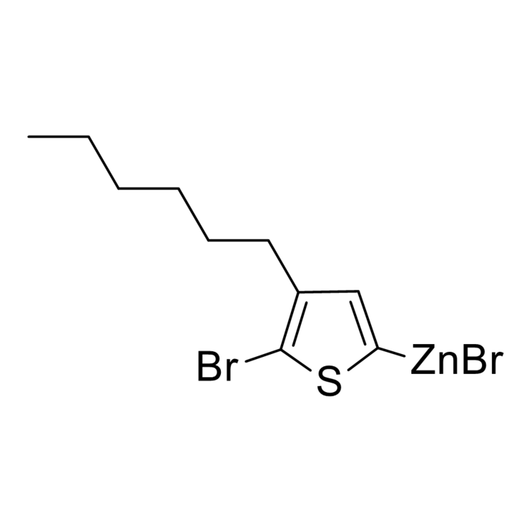 2-Bromo-3-hexyl-5-thienylzinc bromide, 0.50 M in THF