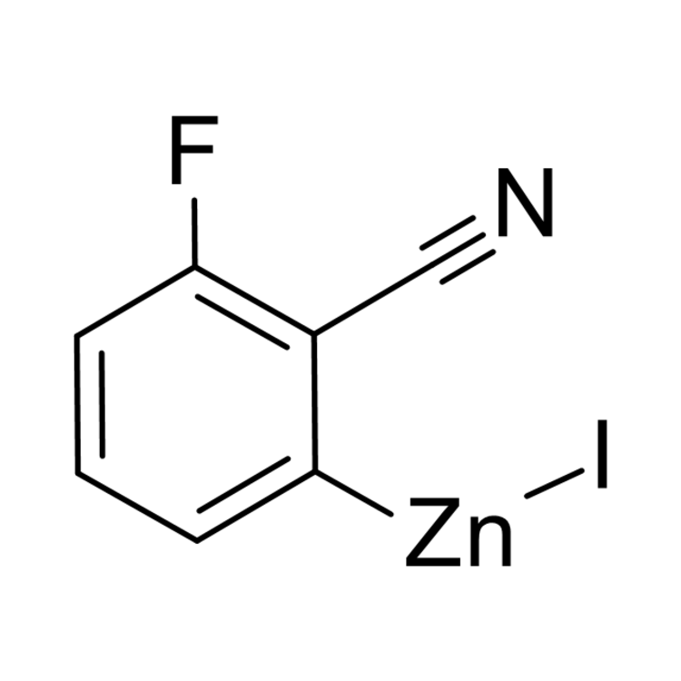 2-Cyano-3-fluorophenylzinc iodide, 0.50 M in THF