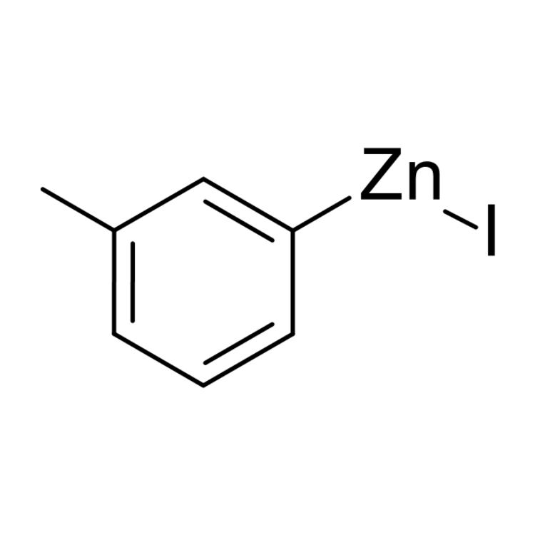 Structure of 312693-24-6 | 3-Methylphenylzinc iodide, 0.50 M in THF