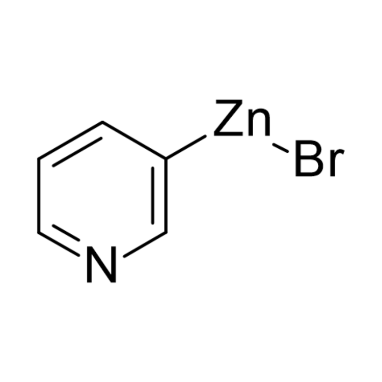 Structure of 220565-63-9 | 3-Pyridylzinc bromide, 0.50 M in THF