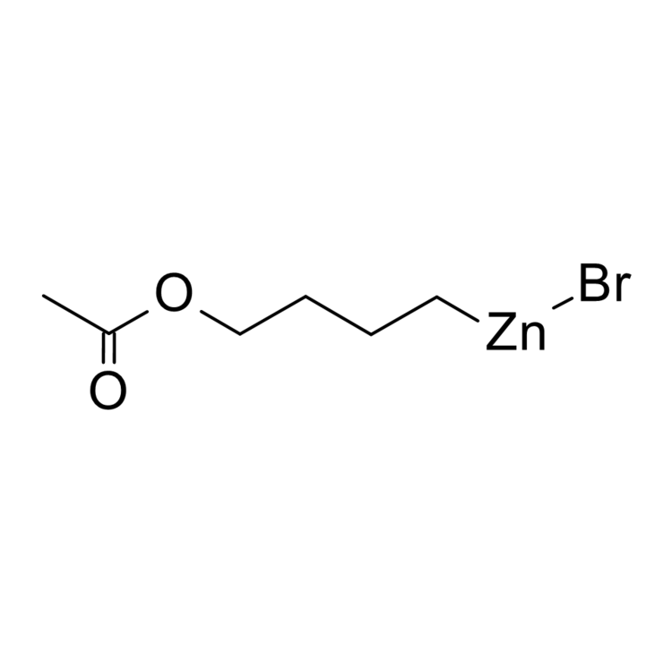 Structure of 737797-42-1 | 4-Acetoxybutylzinc bromide, 0.50 M in THF