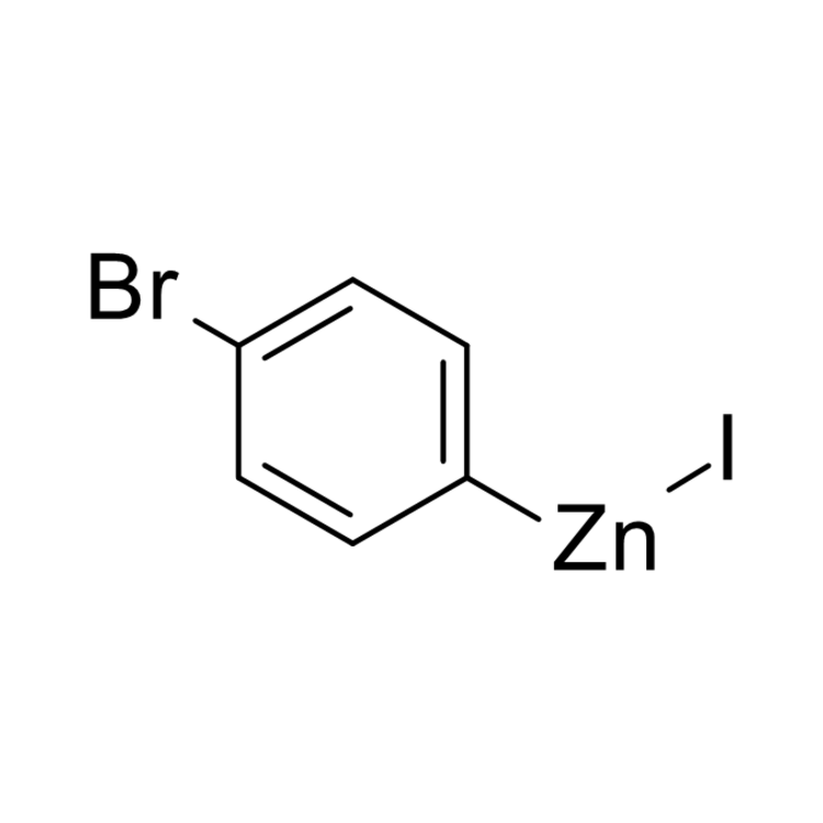 Structure of 148651-39-2 | 4-Bromophenylzinc iodide, 0.50 M in THF