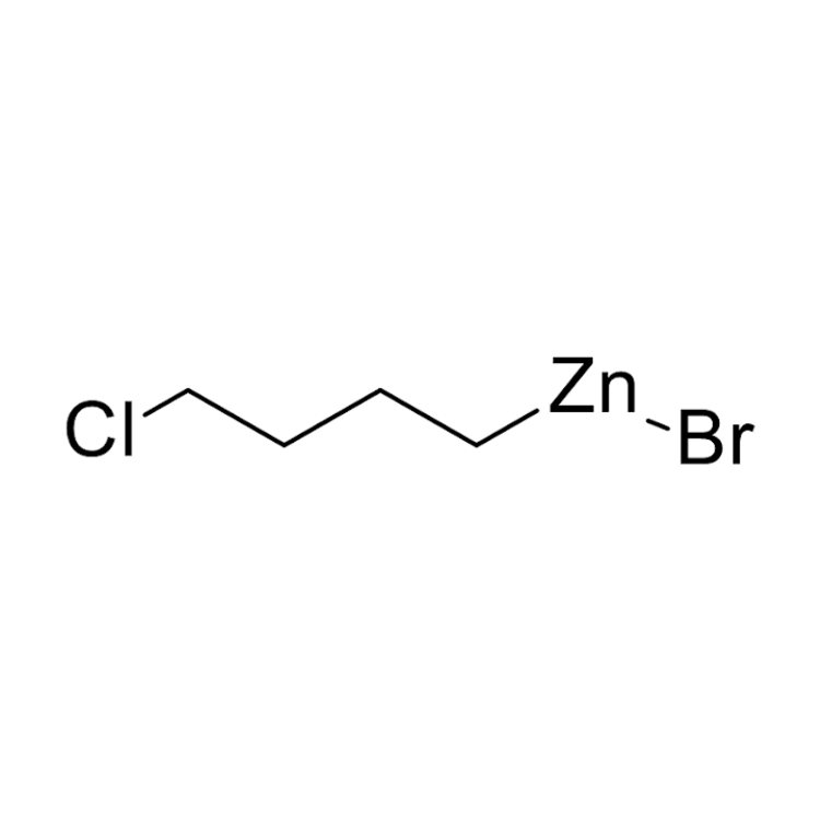 Structure of 155589-48-3 | 4-Chlorobutylzinc bromide, 0.50 M in THF
