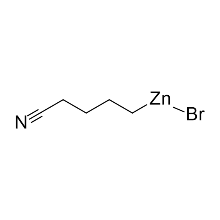 Structure of 226570-68-9 | 4-Cyanobutylzinc bromide, 0.50 M in THF