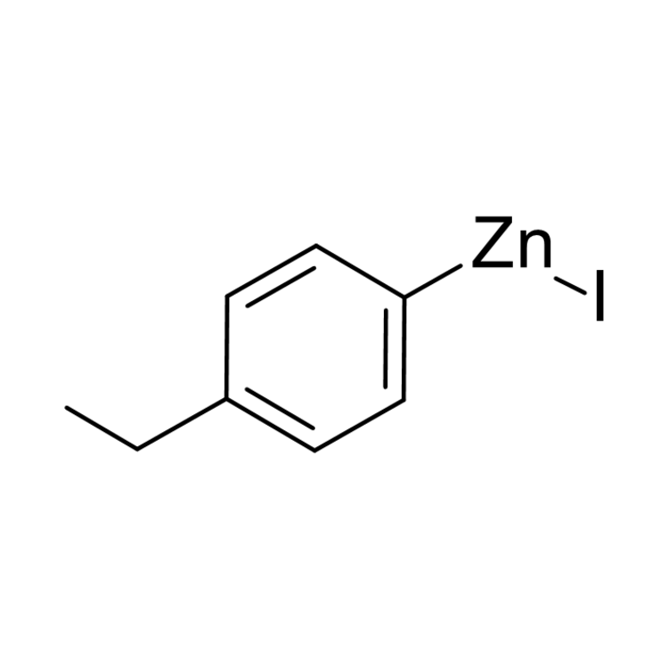Structure of 312693-04-2 | 4-Ethylphenylzinc iodide, 0.50 M in THF