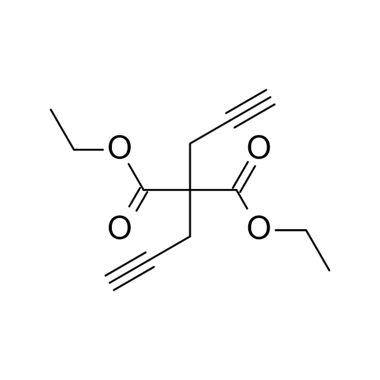 Structure of 2689-88-5 | 1,3-Diethyl 2,2-bis(prop-2-yn-1-yl)propanedioate