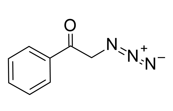 Structure of 1816-88-2 | 2-Azido-1-phenylethanone