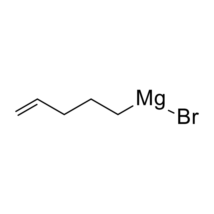 Structure of 34164-50-6 | Pent-4-enylmagnesium bromide, 0.50 M in THF