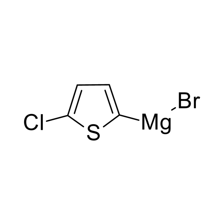 Structure of 111762-30-2 | 5-Chloro-2-thienylmagnesium bromide, 0.50 M in THF