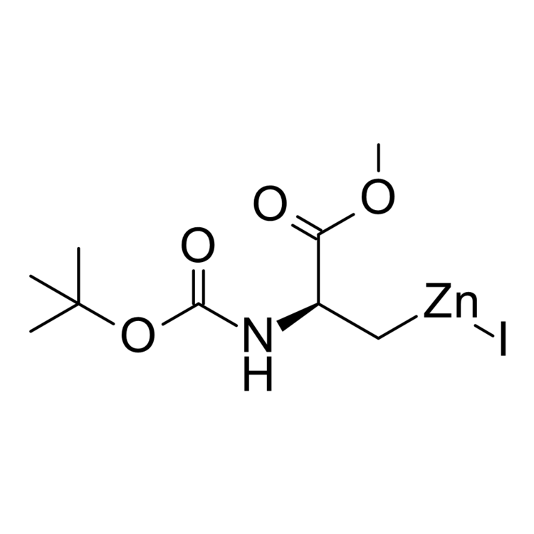 (S)-2-tert-Butoxycarbonylamino-3-methoxy-3-oxopropylzinc iodide, 0.50 M in THF