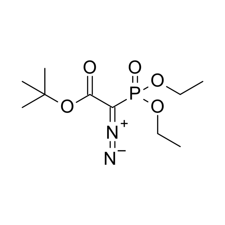 Structure of 86394-47-0 | tert-butyl 2-diazo-2-(diethylphosphono)acetate