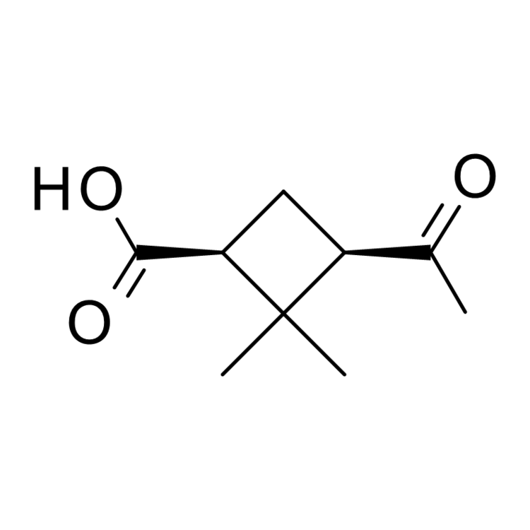 (1S,3R)-3-acetyl-2,2-dimethyl-cyclobutanecarboxylic acid