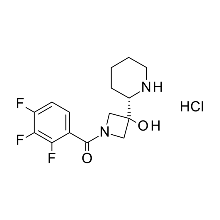 [3-hydroxy-3-[(2S)-2-piperidyl]azetidin-1-yl]-(2,3,4-trifluorophenyl)methanone hydrochloride