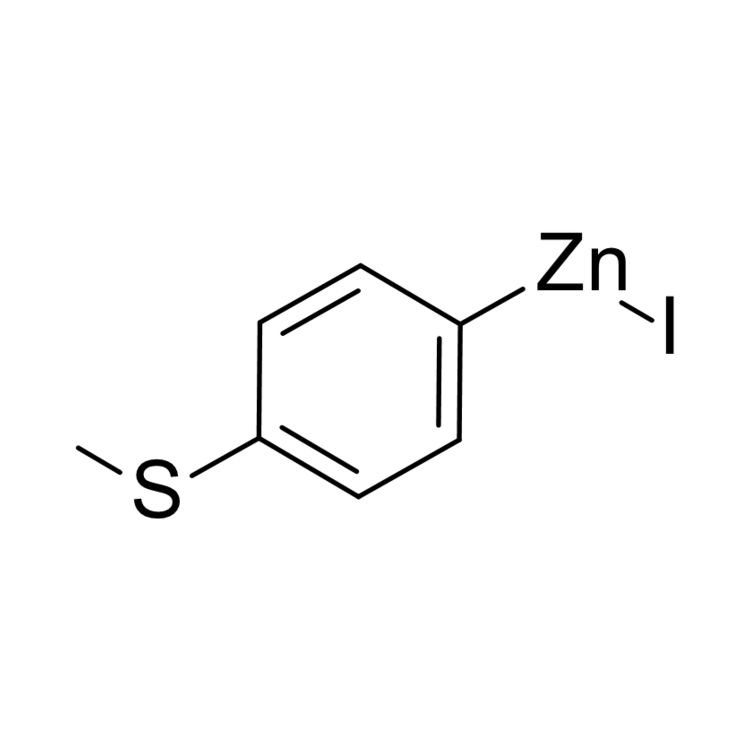 Structure of 308796-27-2 | 4-(Methylthio)phenylzinc iodide, 0.5 M in THF