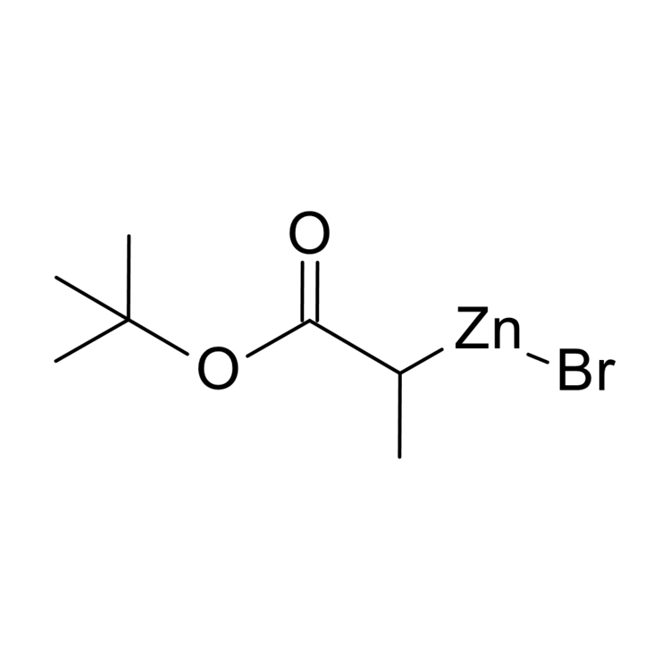 2-tert-Butoxy-2-oxo-1-methylethylzinc bromide, 0.50 M in THF