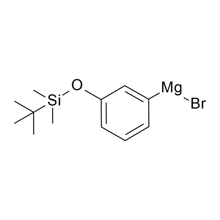 3-(tert-Butyldimethylsiloxy)phenylmagnesium bromide, 0.50 M in THF